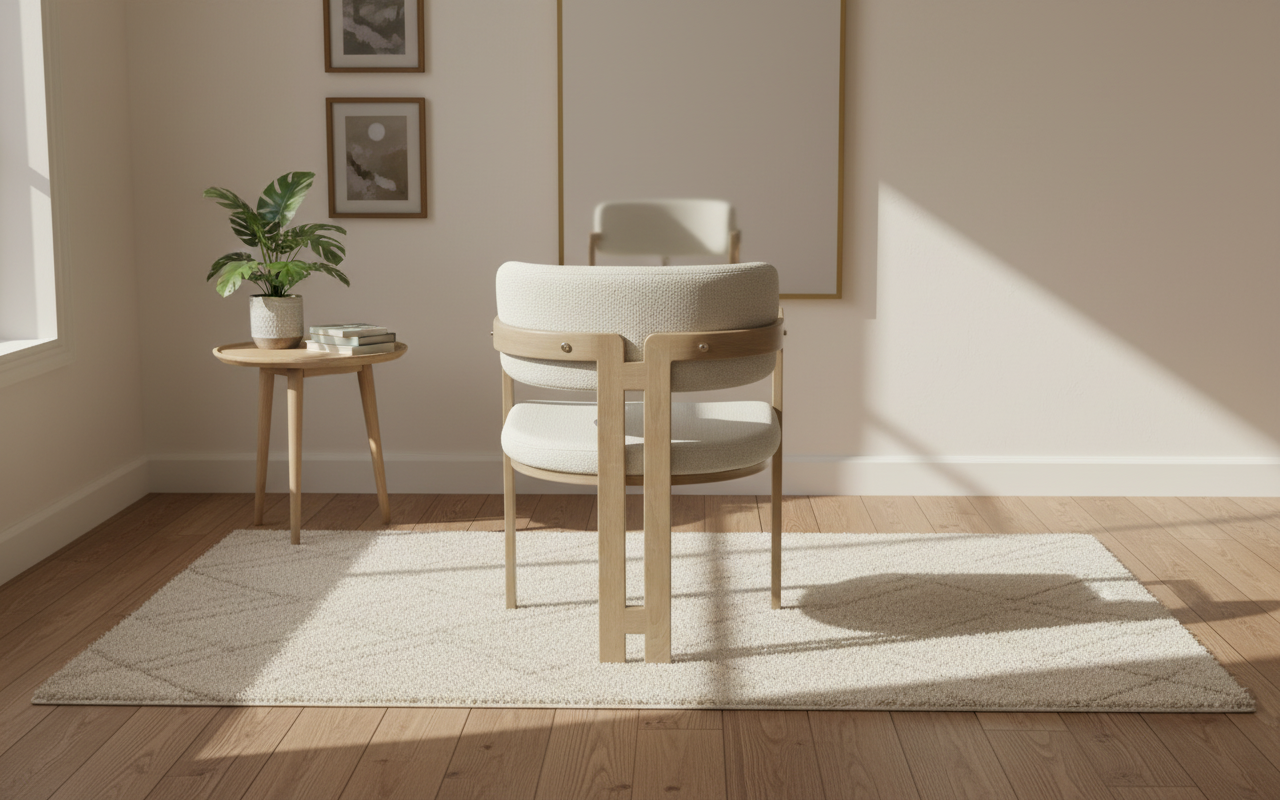 CHAISE ERM-MELLOW PIED CHENE GRIFFEE ASSISE GRAIN SABLE