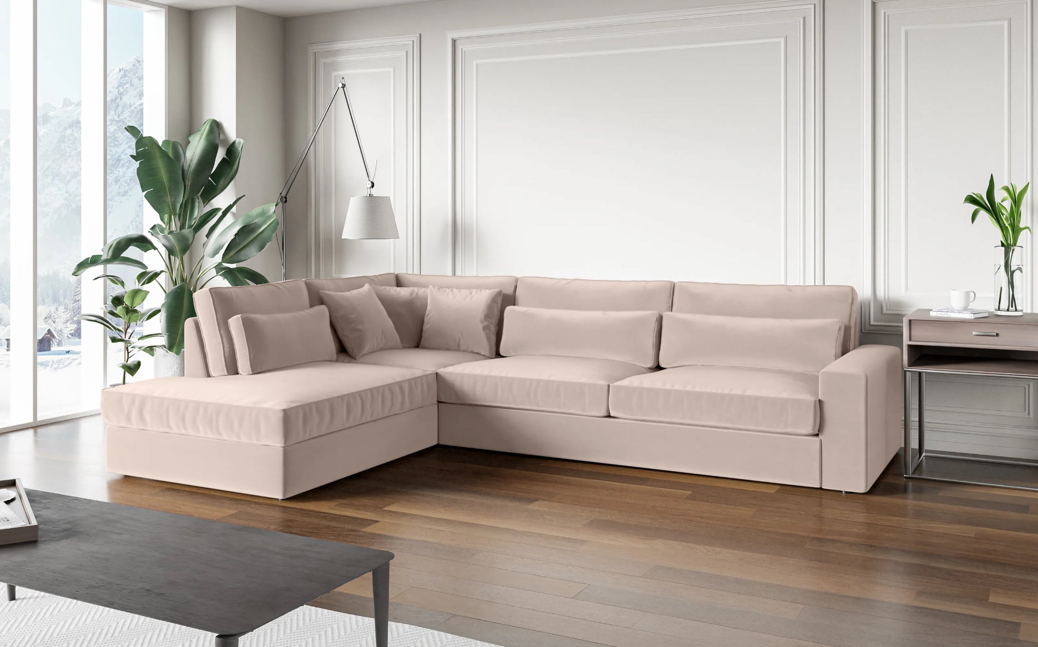 CANAPE ERM-BRISTOLA ANGLE GAUCHE 315X230cm