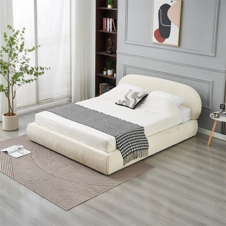 LIT ERM-DOUBLE COFFRE BABYLONE CHENILLE