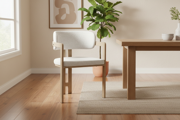 CHAISE ERM-MELLOW PIED CHENE GRIFFEE ASSISE TWEED LATTE