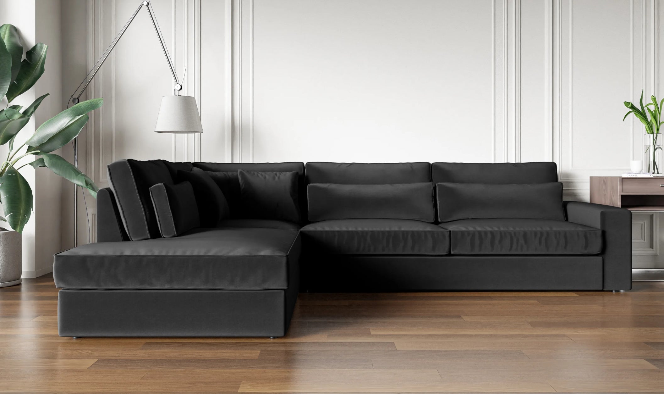 CANAPE ERM-BRISTOLA ANGLE GAUCHE 315X230cm