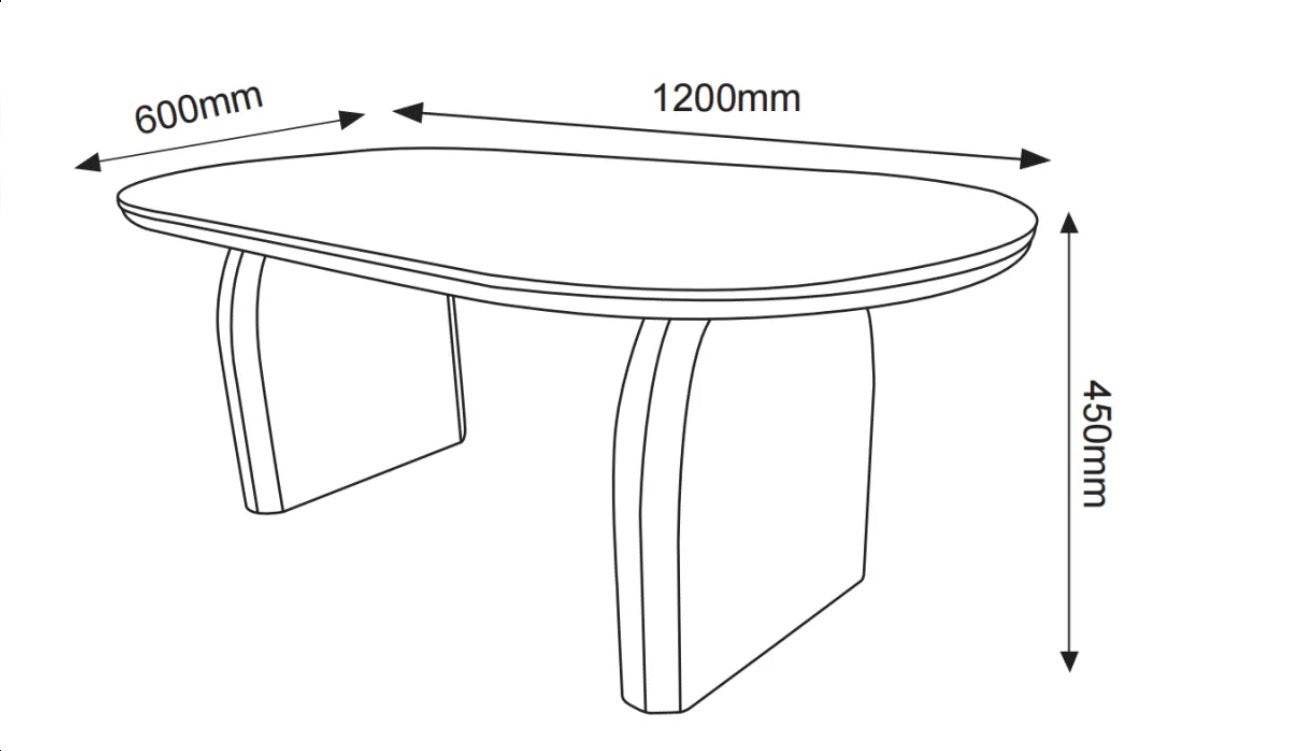 Table basse Fluide-ERM