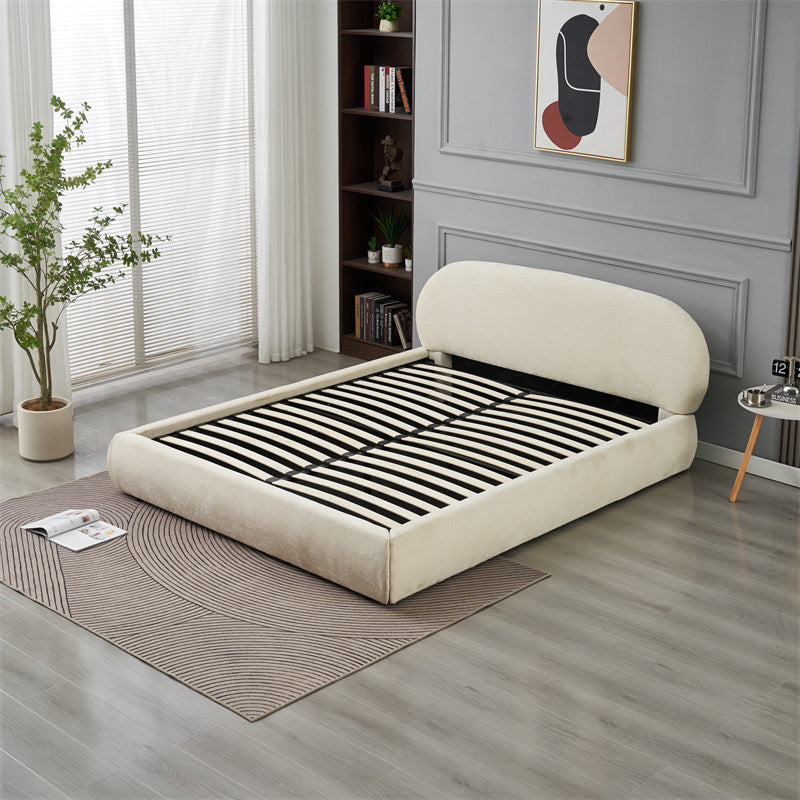 LIT ERM-DOUBLE COFFRE BABYLONE CHENILLE