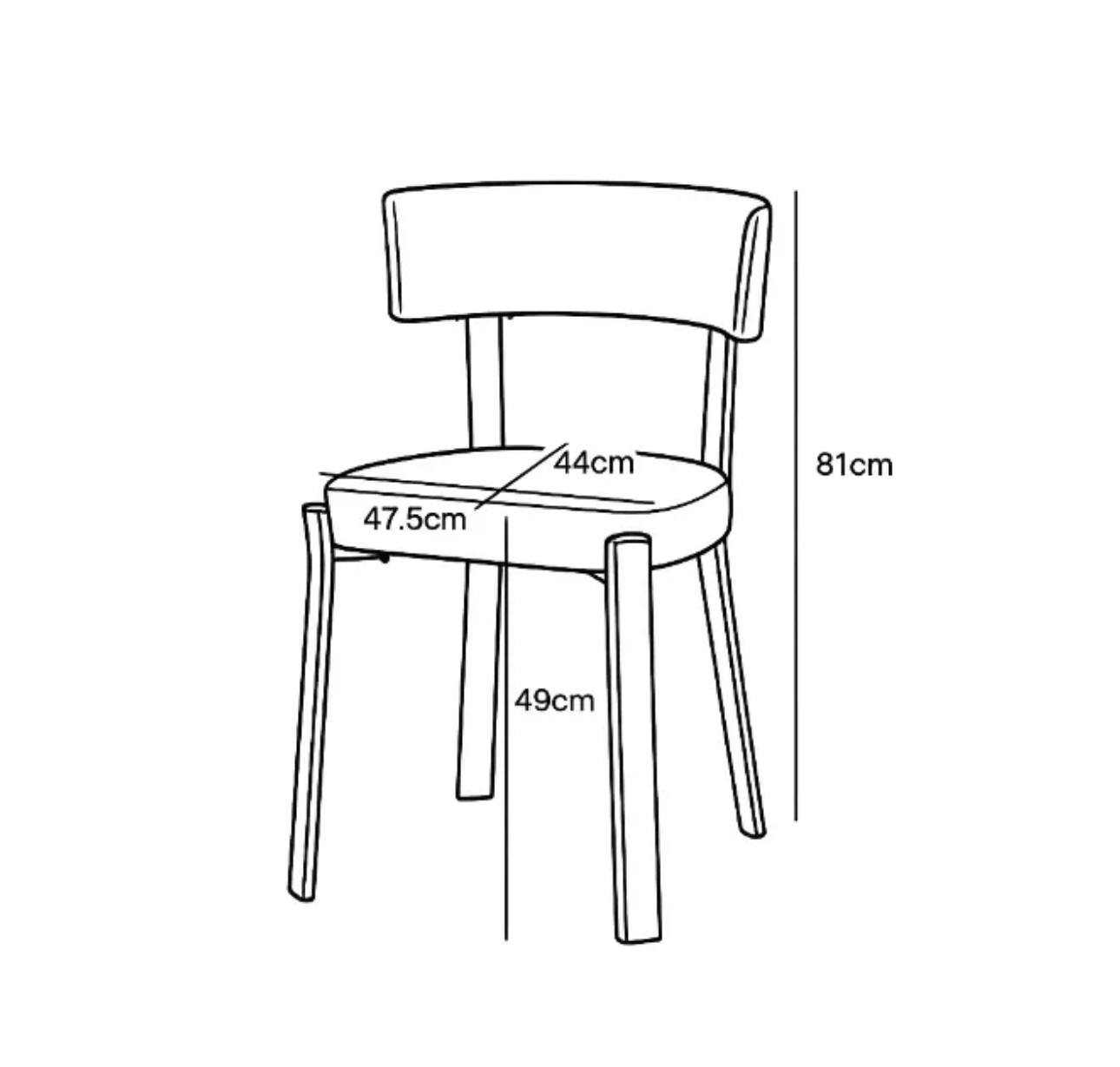 Chaise Nordik-ERM