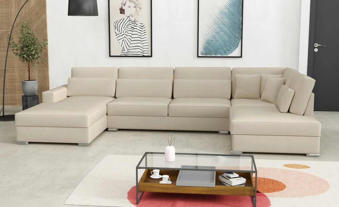 CANAPE ERM-BRISTOL EN Panoramique en U 400x230x94cm