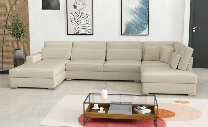 CANAPE ERM-BRISTOL EN Panoramique en U 400x230x94cm