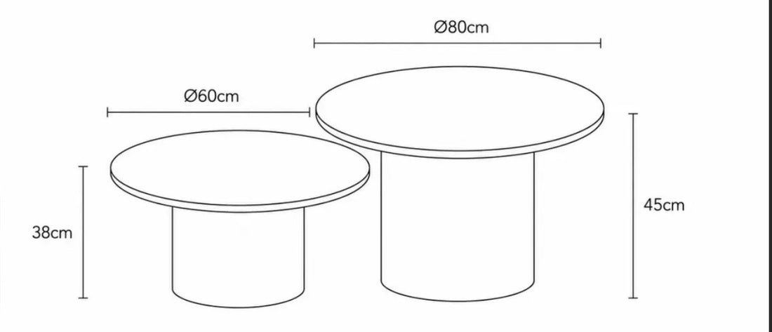 Table basse Cercle-ERM