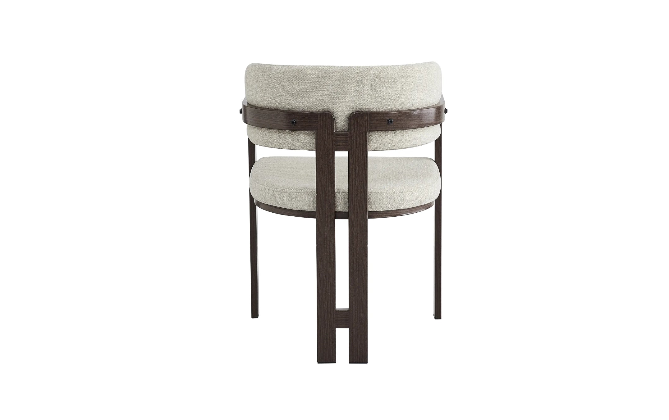 CHAISE ERM-MELLOW PIED EFFET NOYER ASSISE TWEED GRAIN SABLE