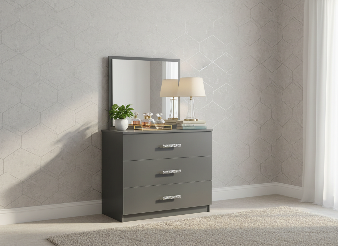 Commode+mirroir Ibiza-ELF