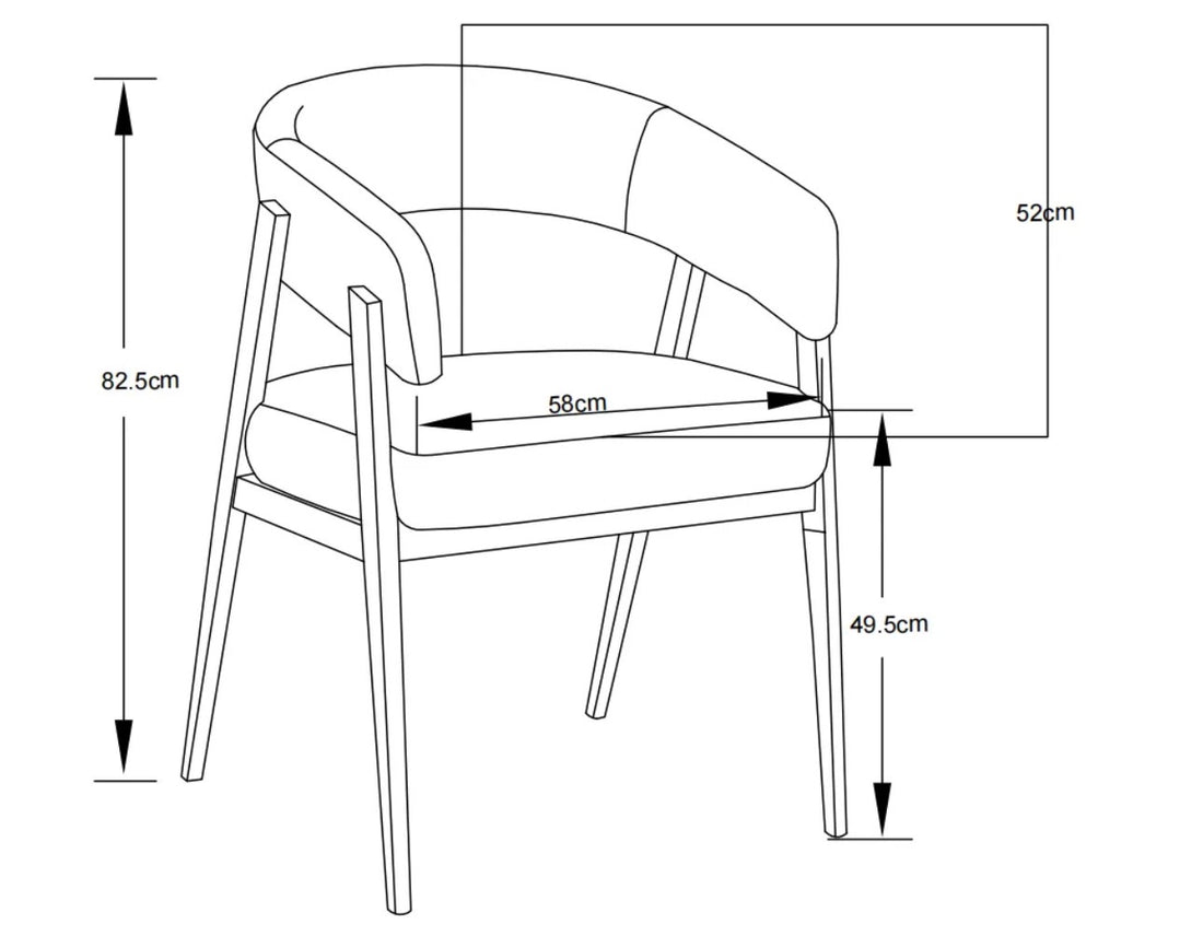 Chaise Alicia-ERM blanc