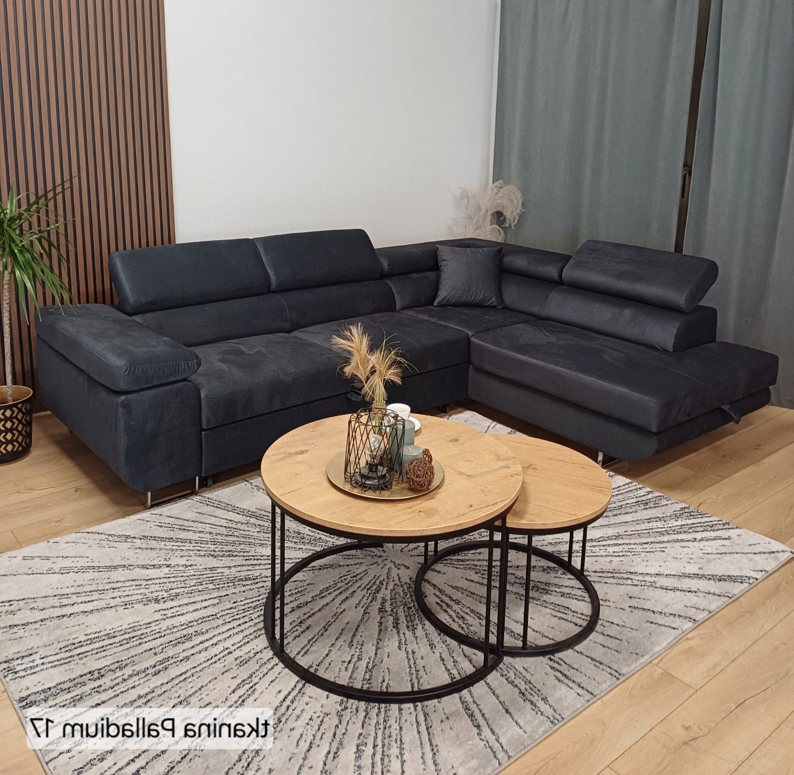 CANAPE ERM-TOULOUSE ANGLE DROIT CONVERTIBLE 275x205cm