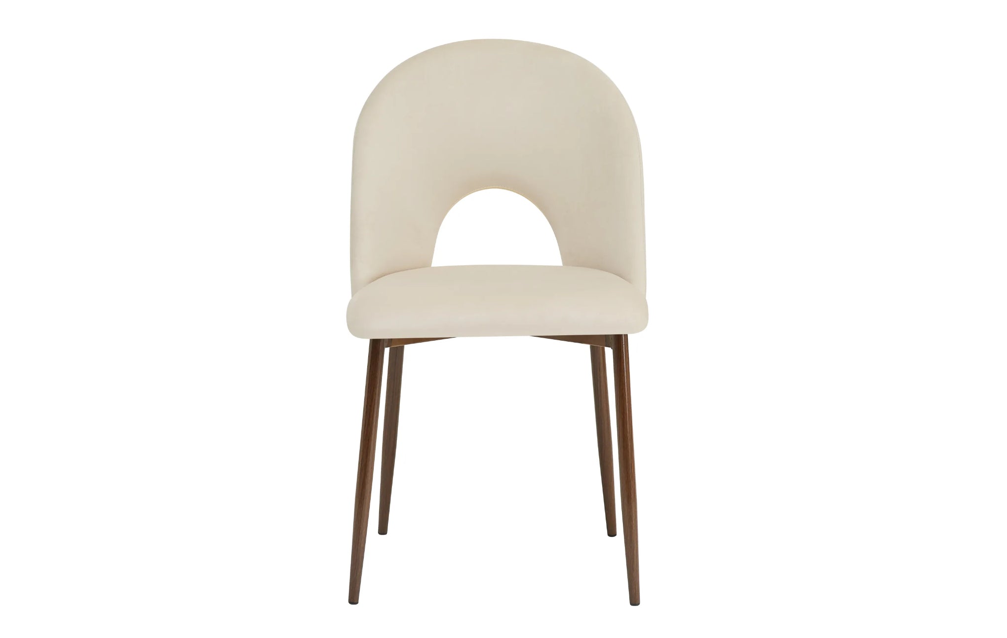 CHAISE ERM-TEDDY METAL NOYER VELOURS BEIGE