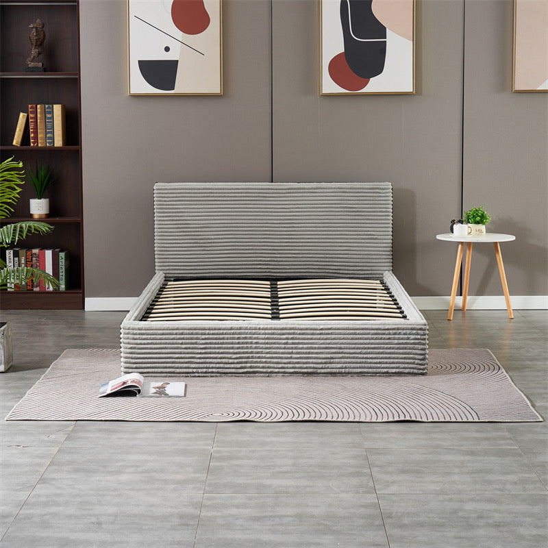 LIT COFFRE MAIA COTELE GRIS