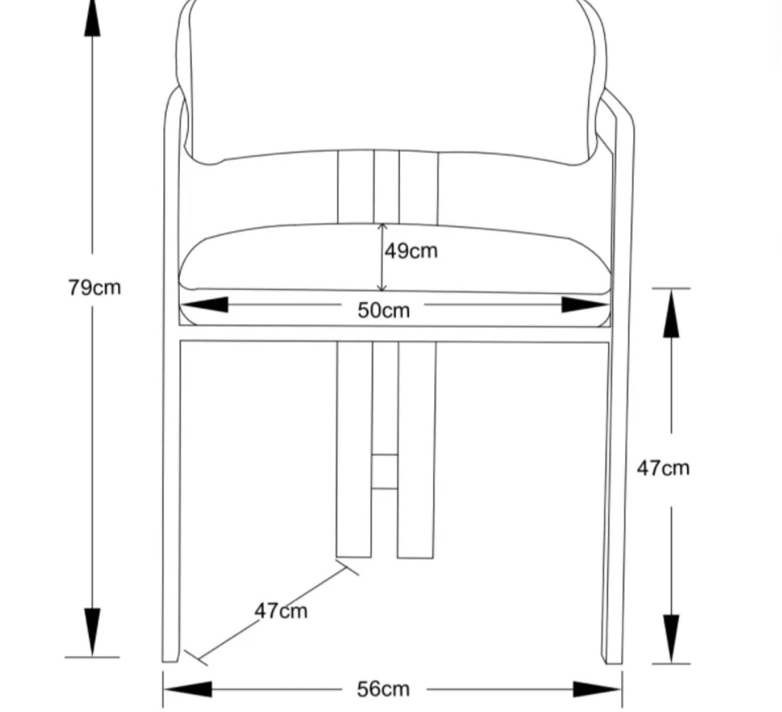 CHAISE ERM-MELLOW PIED METAL NOIR ASSISE VELOURS BEIGE