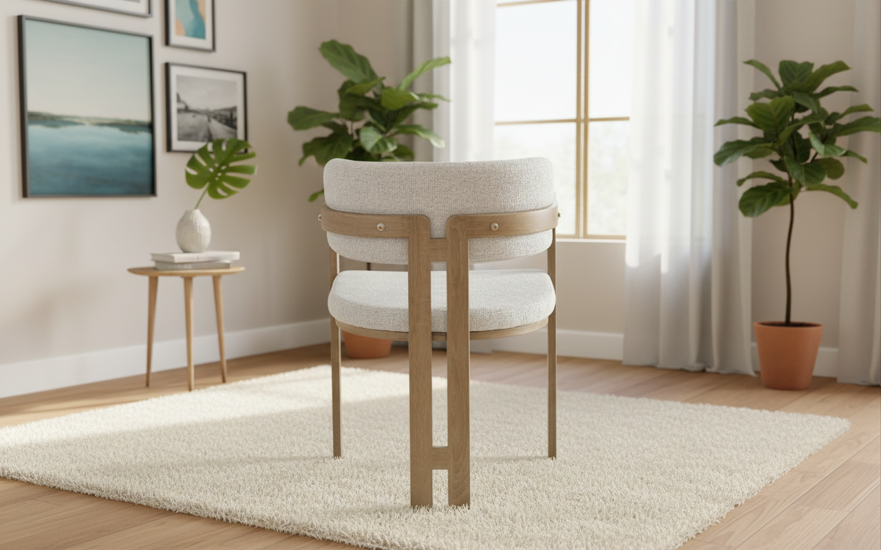 CHAISE ERM-MELLOW PIED CHENE GRIFFEE ASSISE TWEED LATTE