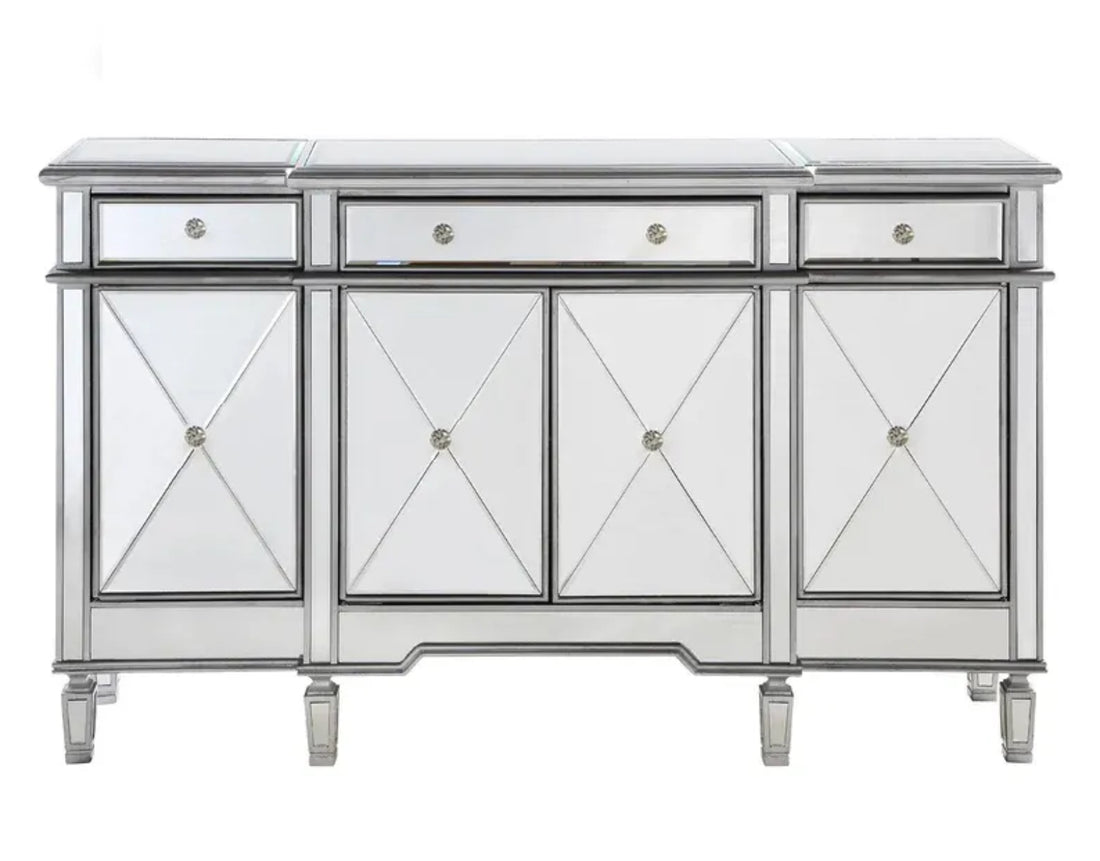 BUFFET MIROIR ROMANE 165x45x91,5CM