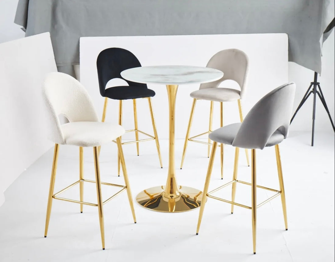 Table de bar rosa-GDM