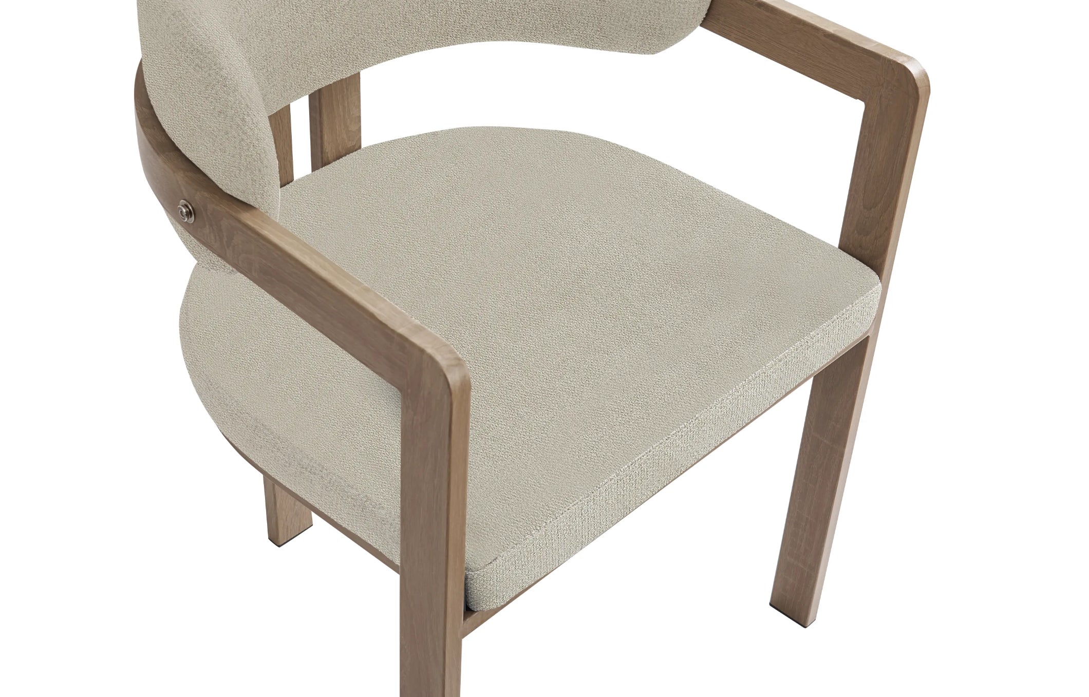 CHAISE ERM-MELLOW PIED CHENE GRIFFEE ASSISE GRAIN SABLE