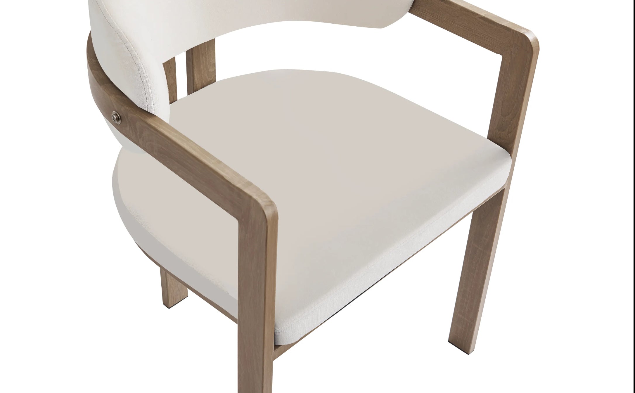 CHAISE ERM-MELLOW PIED METAL CHENE GRIFFEE ASSISE VELOURS BEIGE