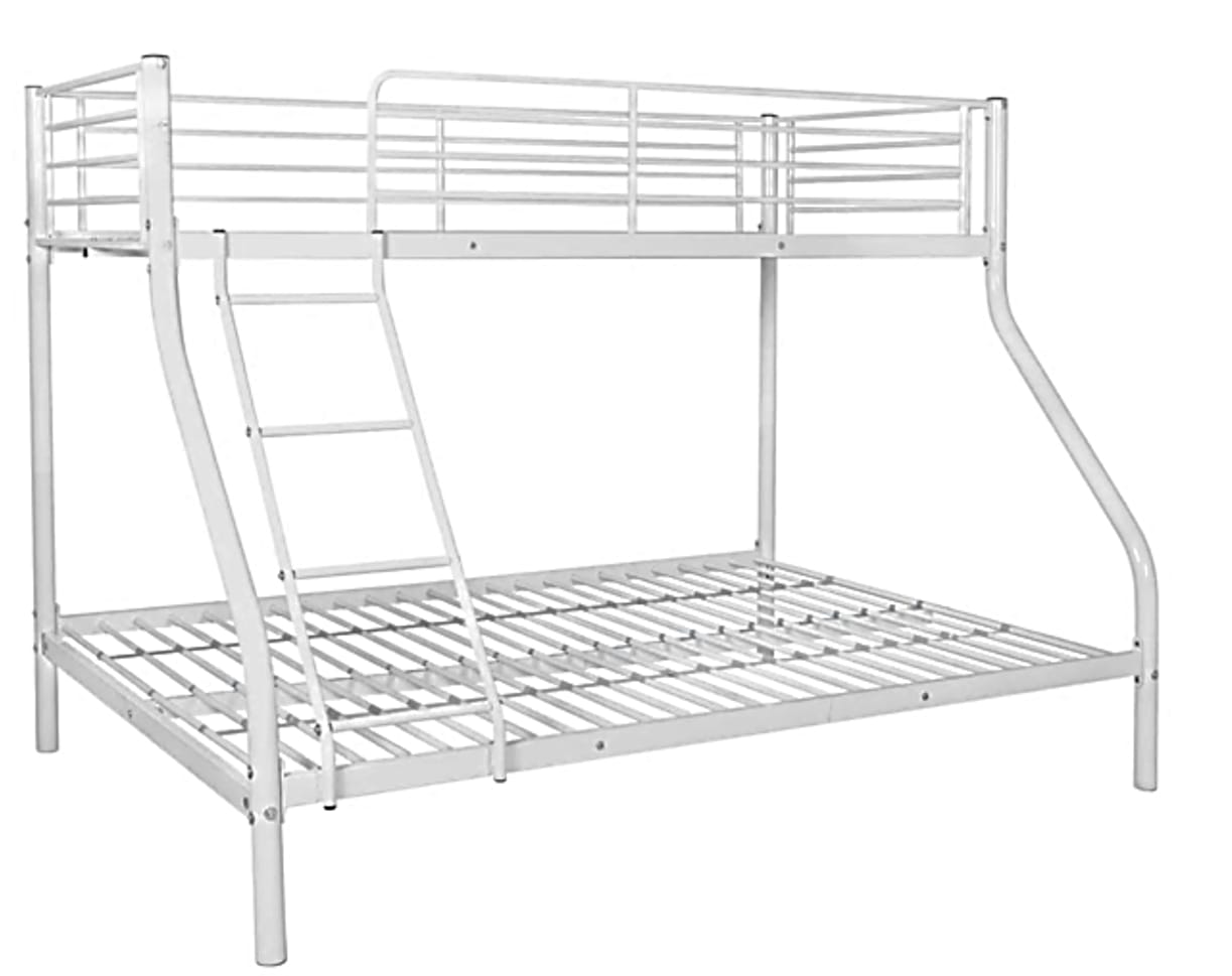 Pack Lit superposé 3 places + Matelas compris 2+1 métal COSTO sommier inclus