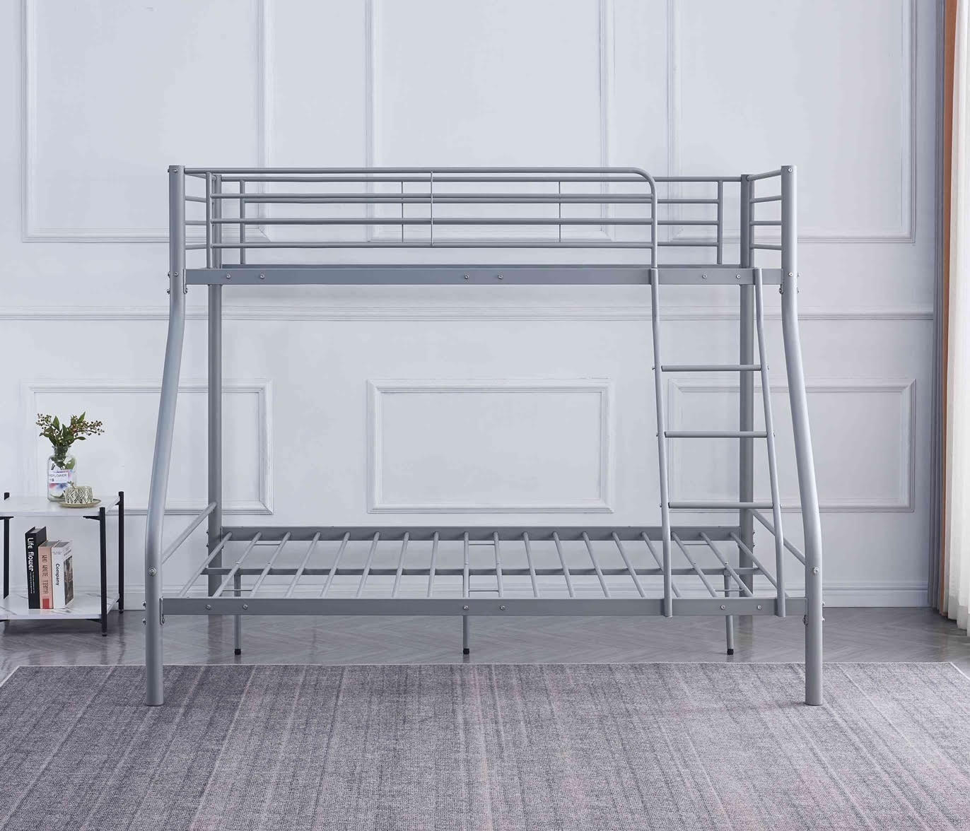 Pack Lit superposé 3 places + Matelas compris 2+1 métal COSTO sommier inclus