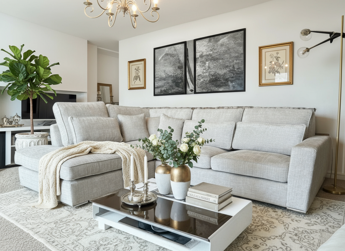 Canapé ERM-Marbella d’angle gauche beige