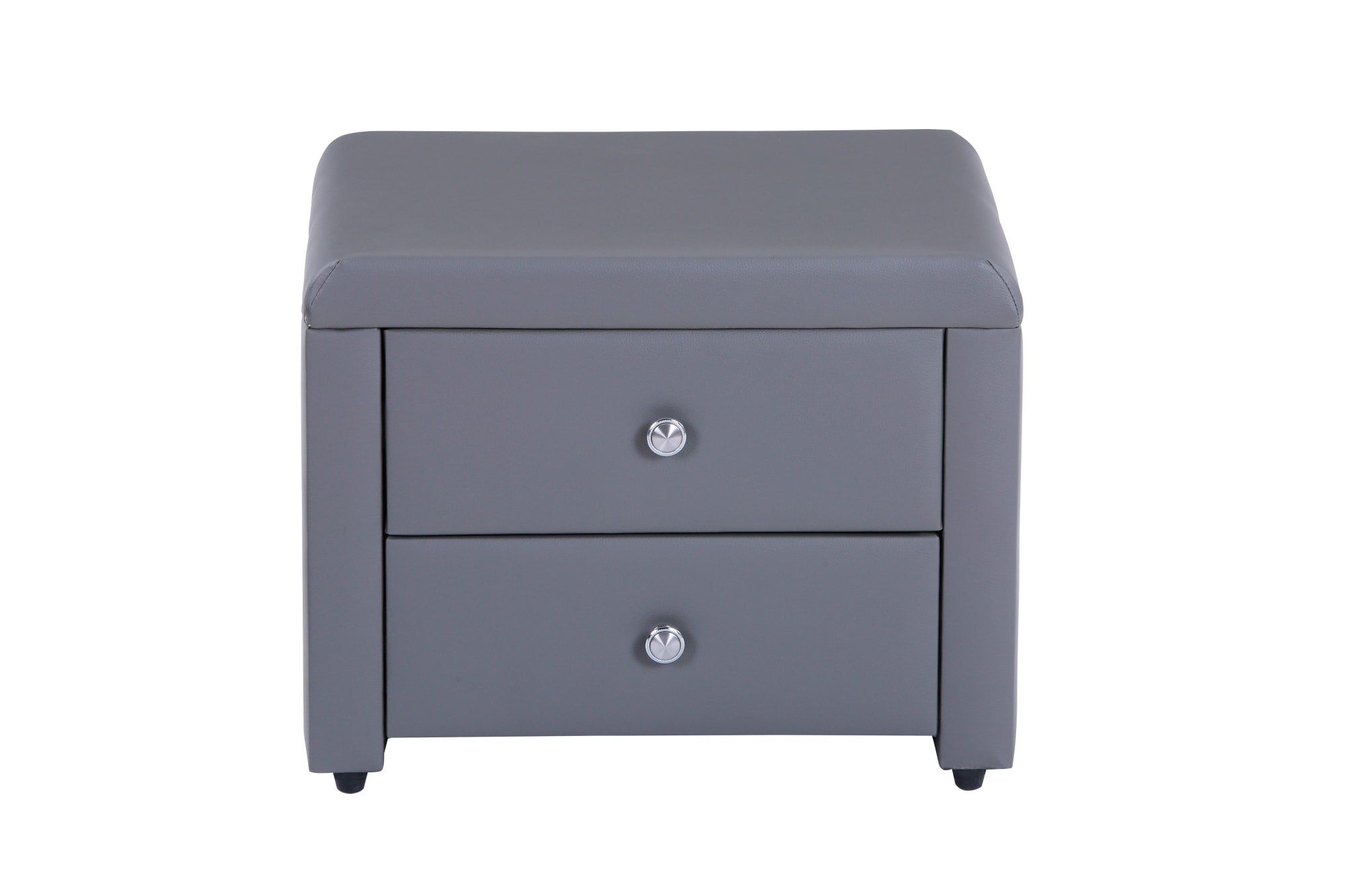 Chevet MALTE Simili cuir 50x38x36 cm