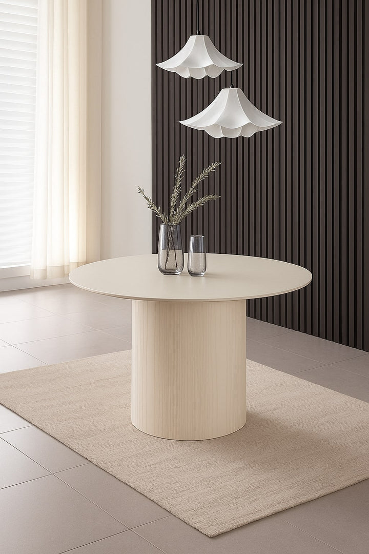 Table à manger BAIETA en bois 120x75 cm