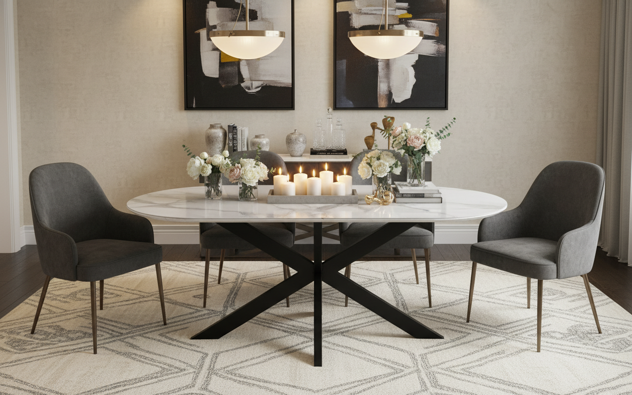 Table à manger ERM-ELF Manon 200x100