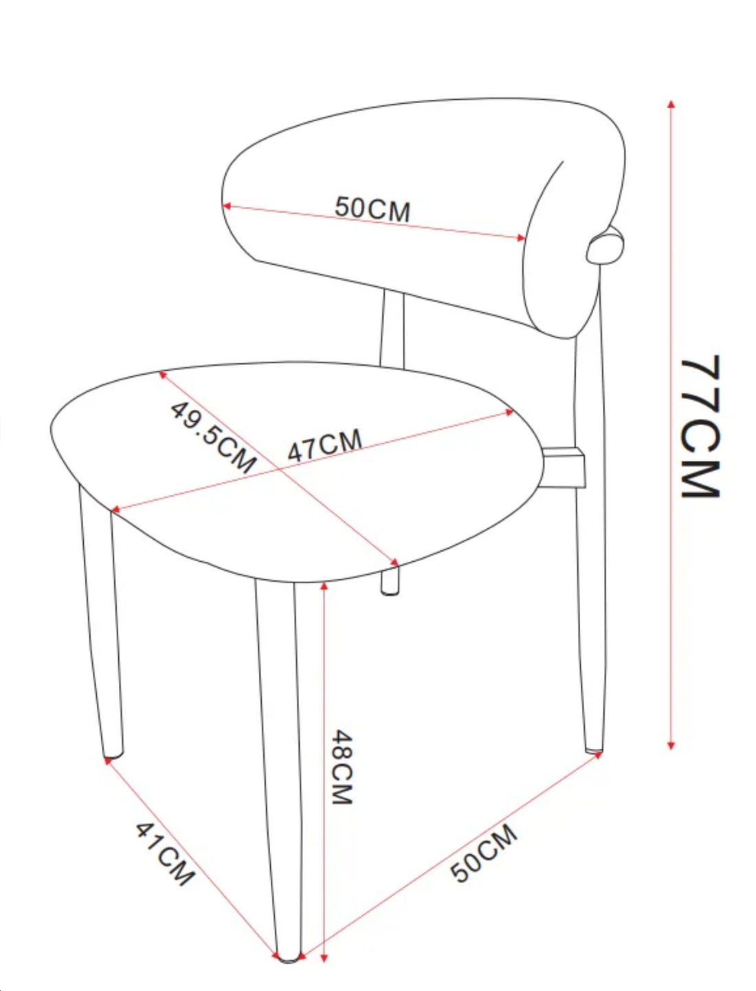 Chaise Lucile-ERM
