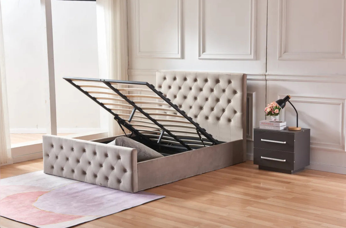 Lit coffre victoria moka-ERM