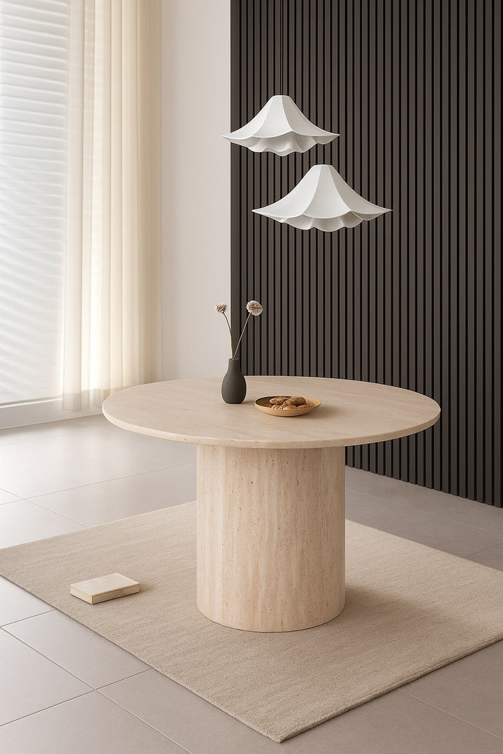 Table à manger BAIETA en bois 120x75 cm