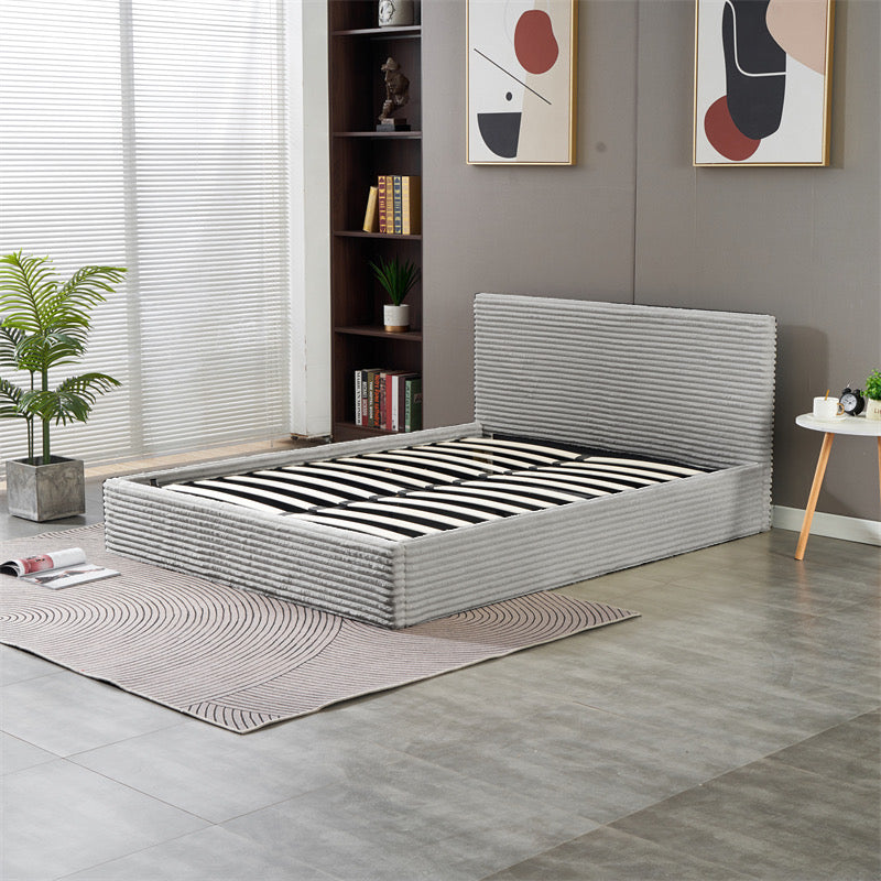 LIT COFFRE MAIA COTELE GRIS