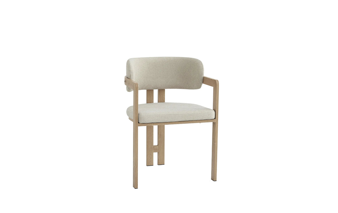 CHAISE ERM-MELLOW PIED CHENE GRIFFEE ASSISE GRAIN SABLE