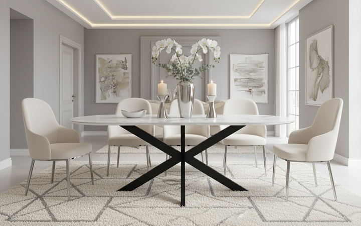 Table à manger ERM-ELF Manon 200x100