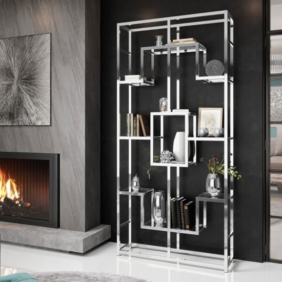 Bibliothèque étagère RICHMONT 100x30x180 cm