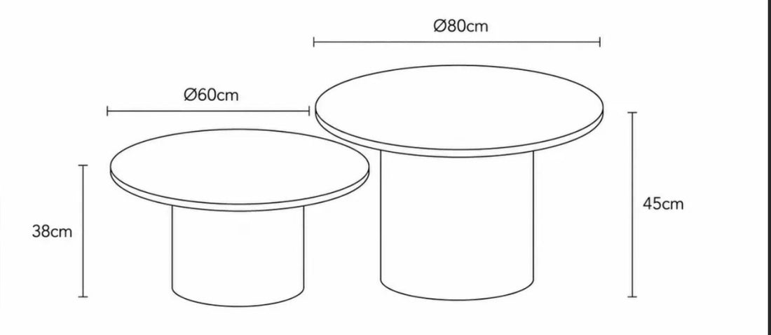 Table basse Cercle-ERM