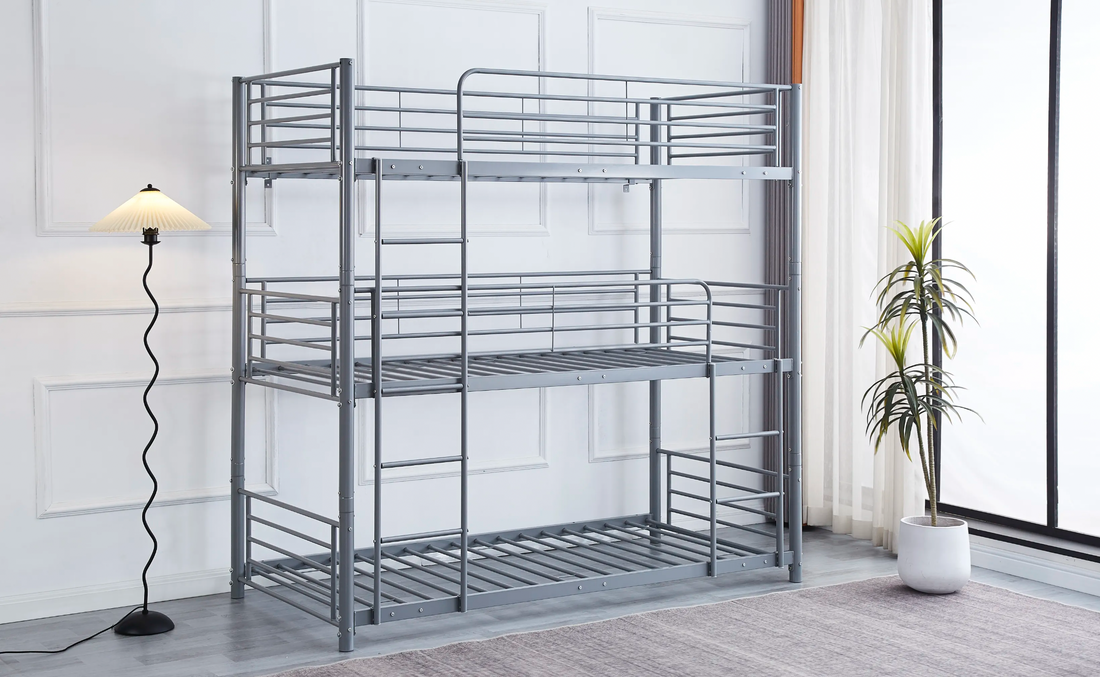 Lit superposé 3 étages TRIPLE 3 couchages 90x190 cm