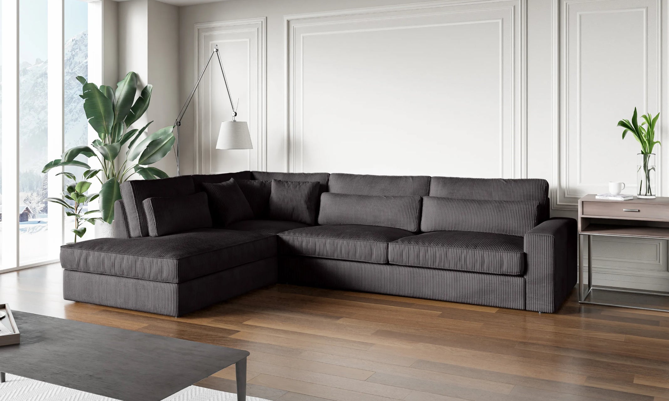 CANAPE ERM-BRISTOLA ANGLE GAUCHE 315X230cm