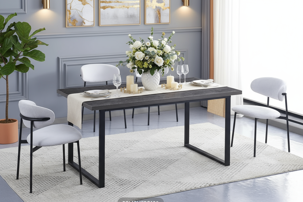 Table à manger ERM-Belgrade 160x90x75