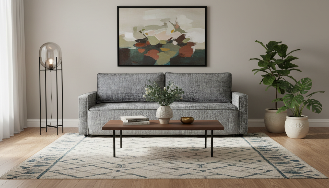 Canapé Convertible Nicola-SAN gris Marbella