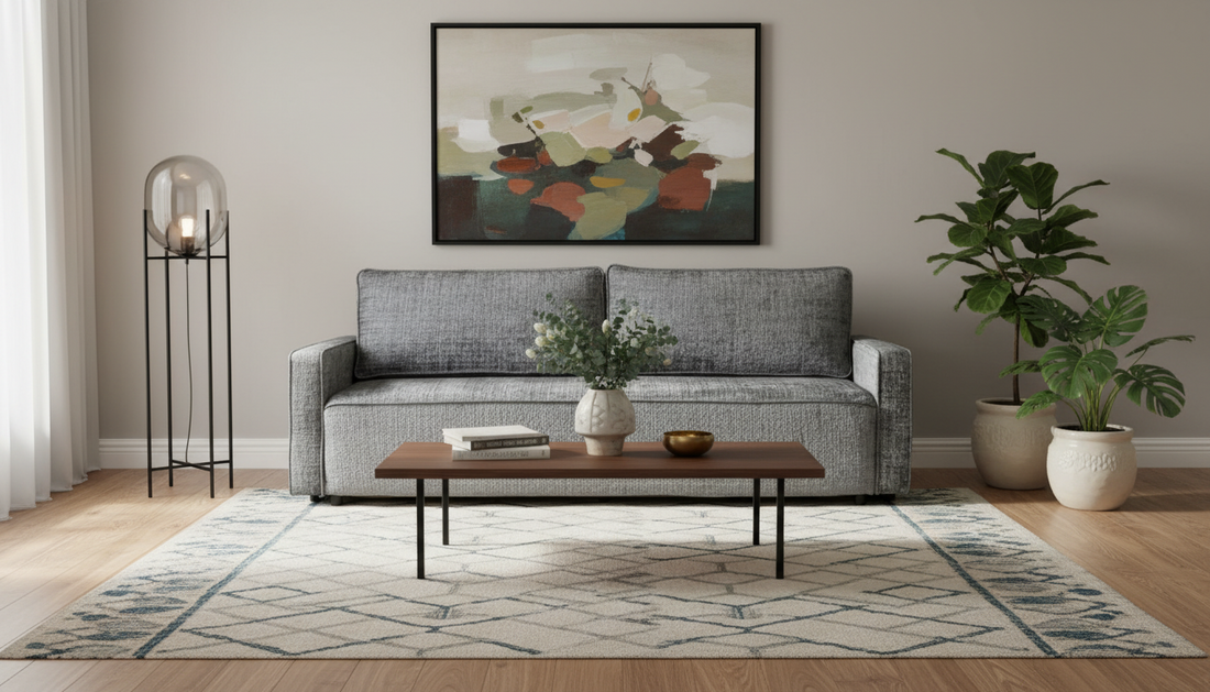 Canapé Convertible Nicola-SAN gris Marbella