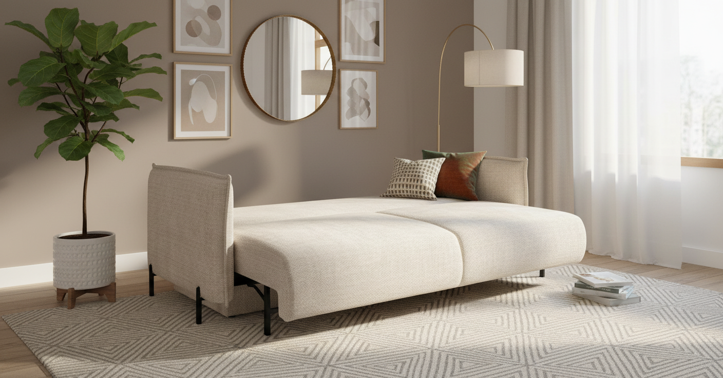 Canapé Convertible Amalfi Beige Marbella