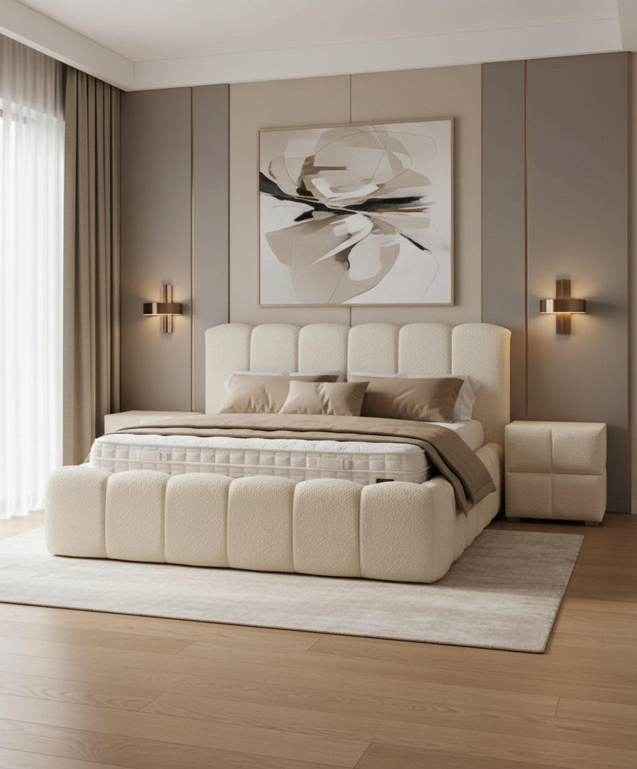 Lit coffre Ayla chenille-SAN