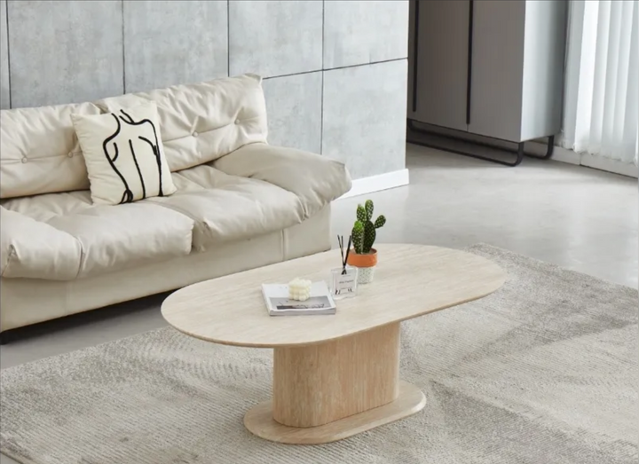 Table basse GDM- LÉA TRAVERTIN