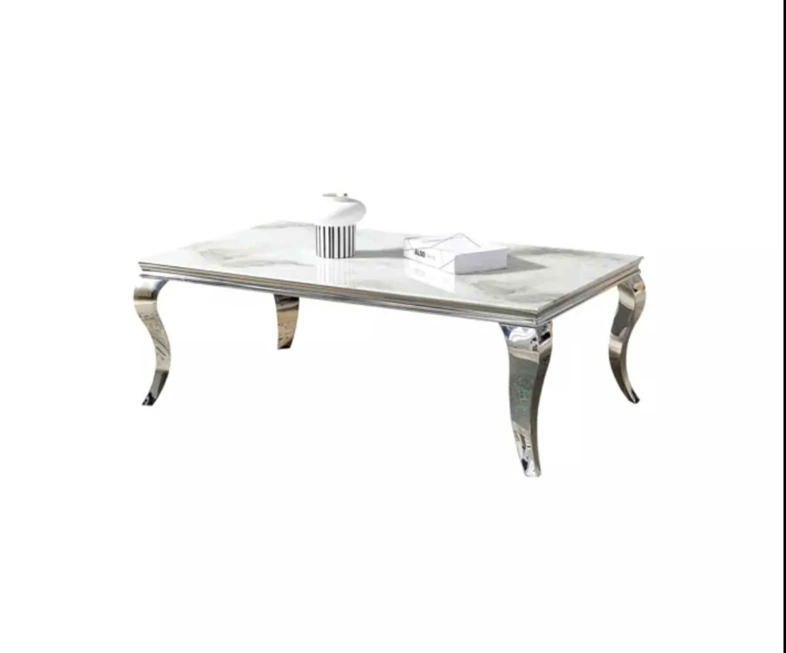 TABLE BASSE GDM-BAROQUE MARBRE