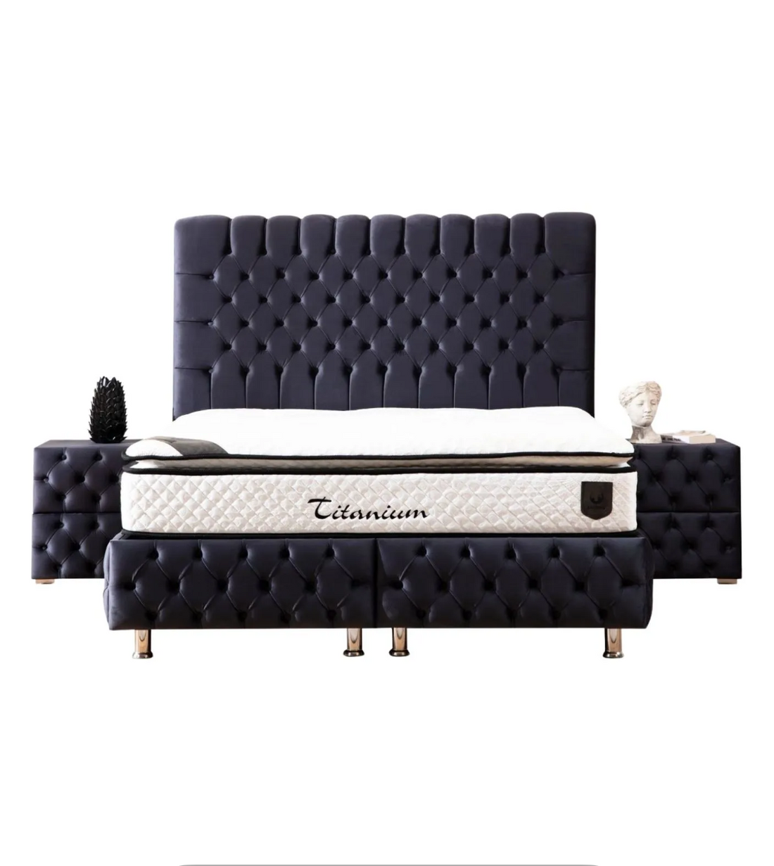 Lit coffre Luna anthracite-SAN