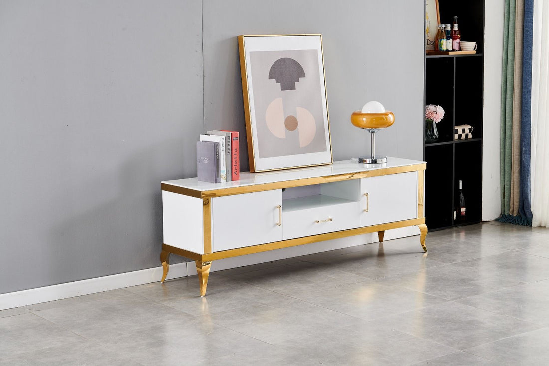 Meuble tv GDM BAROQUE AVEC RANGEMENT