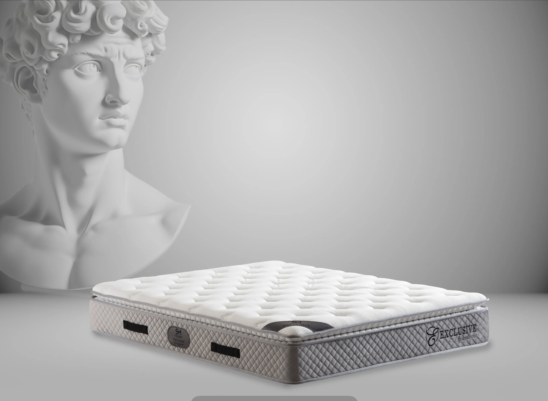 Matelas SAN 160x200x32 Eclusive Gris