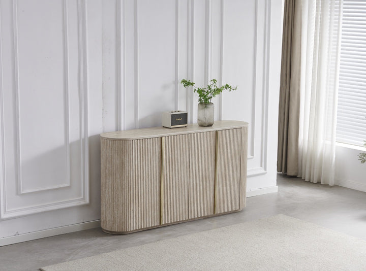 BUFFET CALYPSO GDM FULL TRAVERTIN CÉRAMIQUE